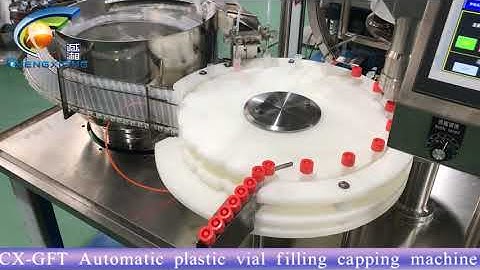 CX-GFT  Automatic test tube filling capping machine