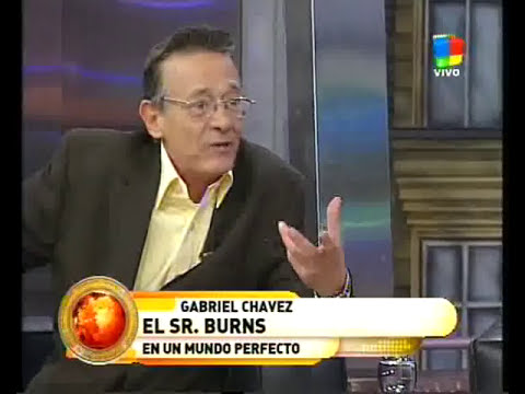 Gabriel Chavez: la voz de Sr. Burns en Los Simpson