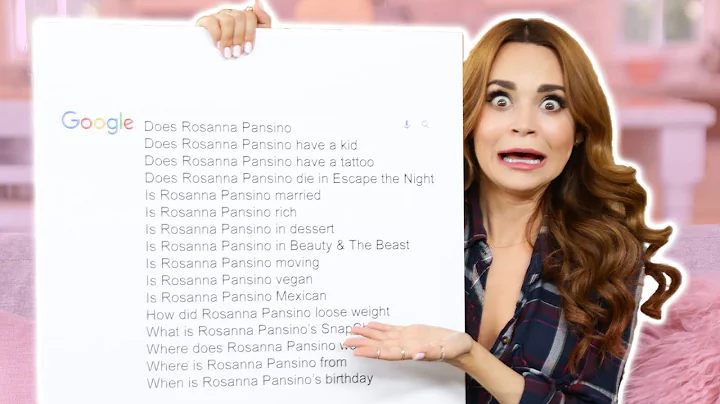 Rosanna Pansino Answers the Web's Most Searched Qu...