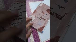 diy vintage aesthetic journal page ideas 🧸🤎| #diy #handmade #journaling