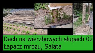 Dach na słupach wierzbowych 02 + Samowystarczalność żywnościowa