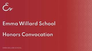 Emma Willard School Honors Convocation 2026