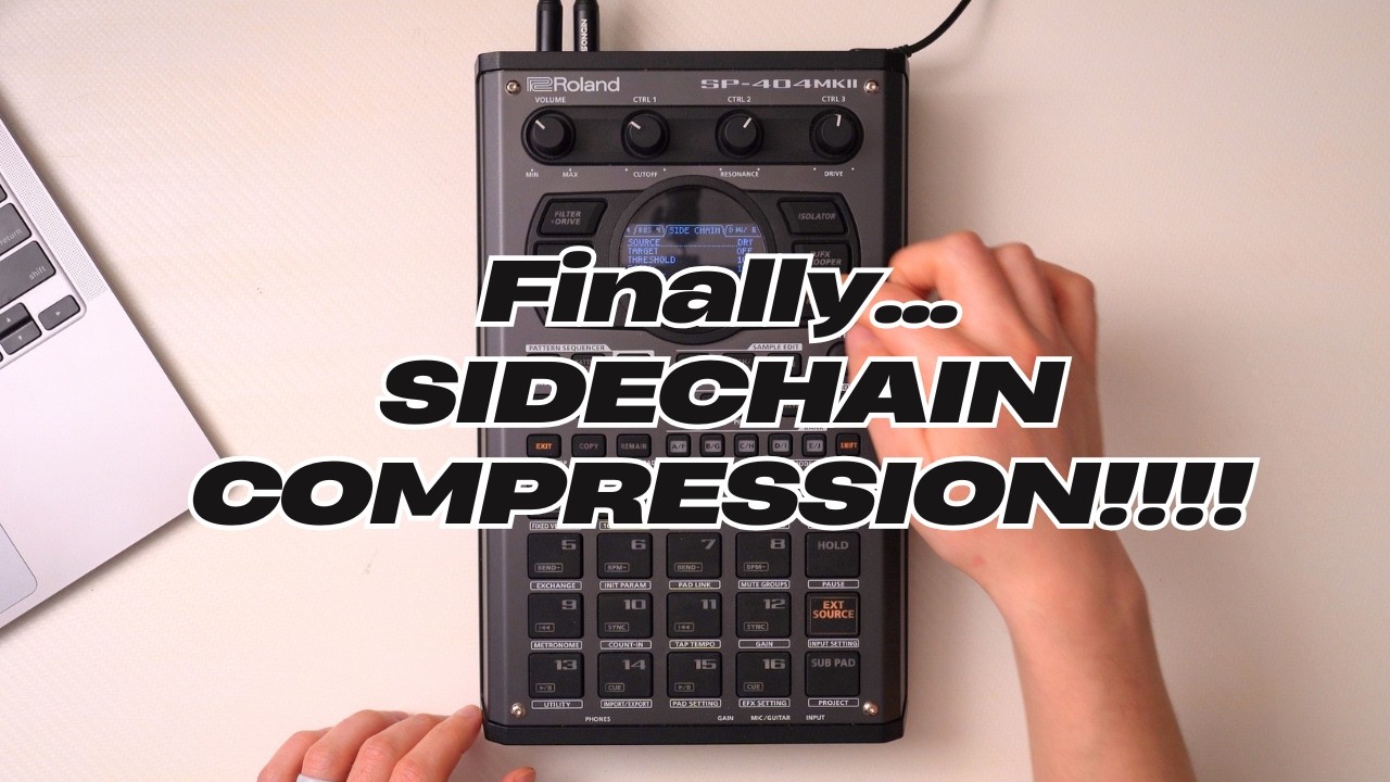 SIDECHAIN COMPRESSSION!! Roland SP-404 MkII Version 5.50 Update
