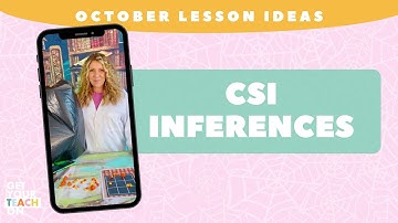 CSI Inferences Classroom Activity (Halloween Lesson Idea with Hope King)