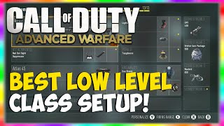 Advanced Warfare: "BEST GUN IN GAME" Best Class Setup For Low Levels! "Advanced Warfare Best Guns"