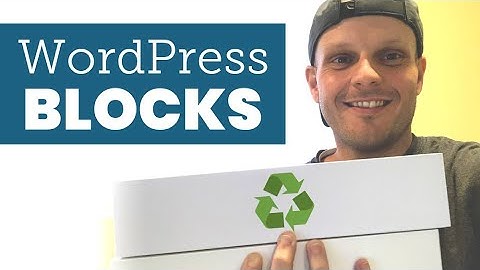WordPress Reusable Blocks Tutorial