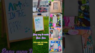 Collage Picture Frame! #shorts #artandcraft #pictureframes #easy #craft #fun #rpl #minivlog #ms 243