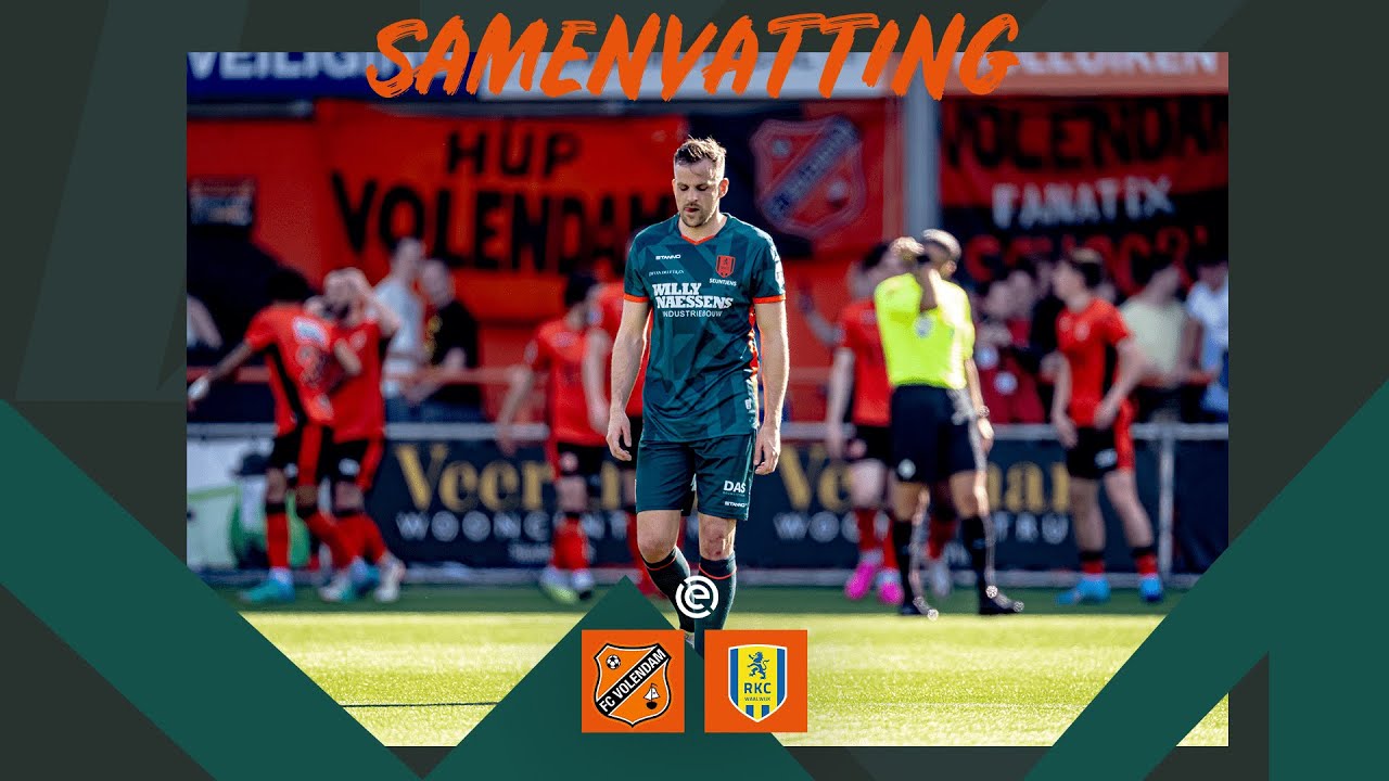 Volendam vs RKC Waalwijk Full Match Replay