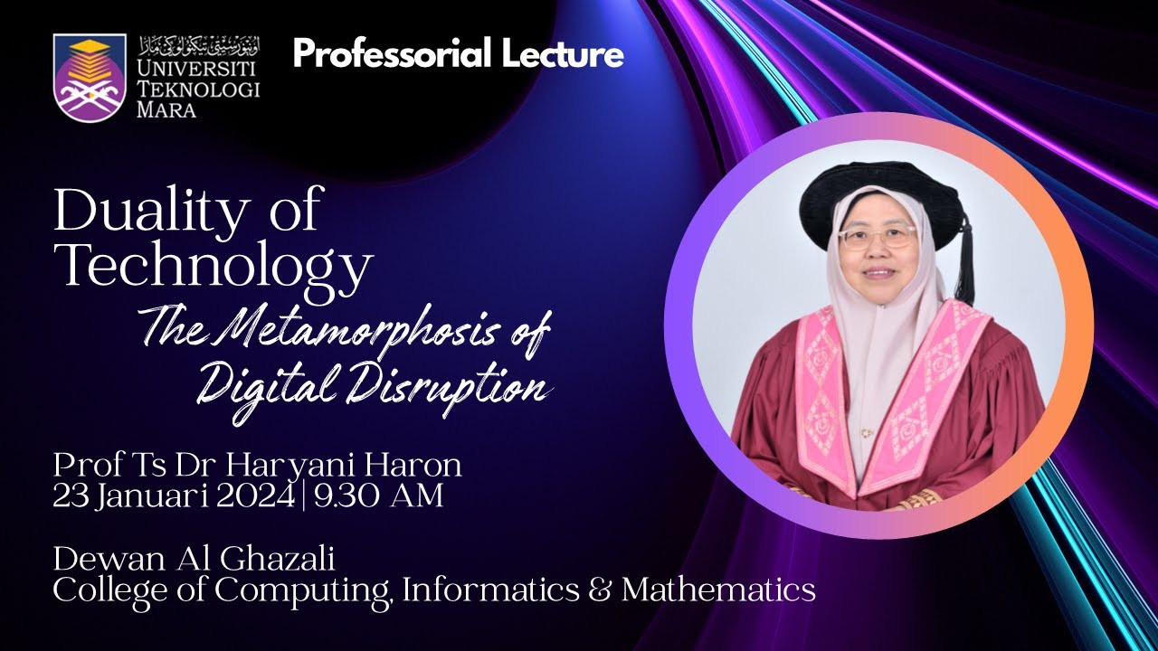 Haron R P Professorial Lecture with Prof Ts Dr Haryani Haron - YouTube
