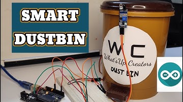 How to make Smart Dustbin with Arduino | Arduino Project #arduino #arduinoproject #smartdustbin #diy