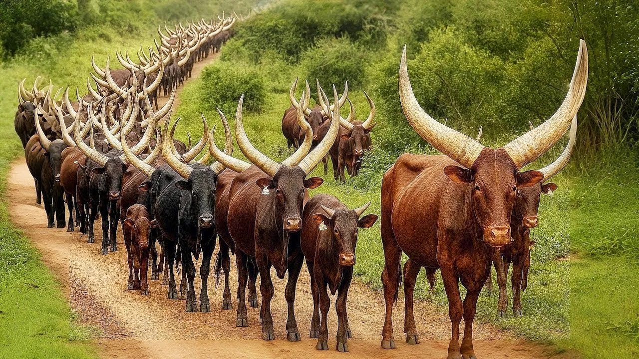 Миллионы быков породы лонгхорн выращиваются таким образом в Америке и Африке — сельское хозяйство