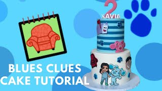 Blues Clues Cake Tutorial