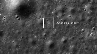 Chang’e-5 seen by NASA’s Lunar Reconnaissance Orbiter