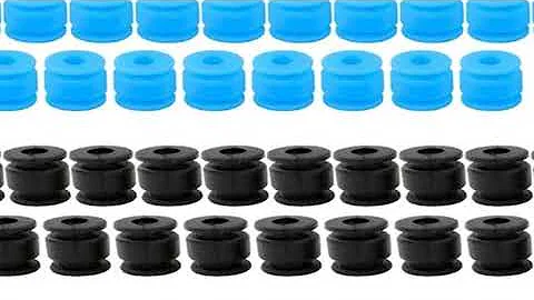 20PCS M3 13x9x3.5mm Anti-vibration Rubber Shock Absorber Ball Gimbal Damping Ball for RC Drone APM/P