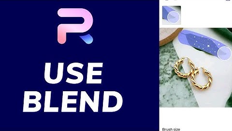 How to Use Blend in Photoroom 2025?