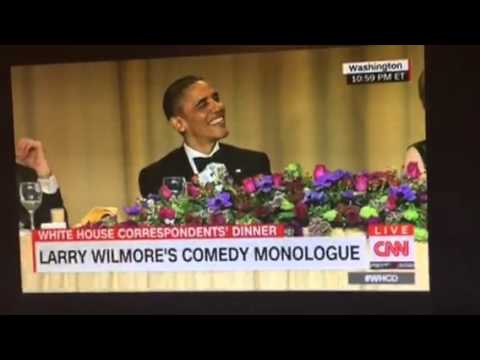 Larry Wilmore Ends WHCD Speech With The N-Word To President Obama #WHCD
