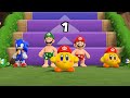 Watch Sonic, Mario, Luigi, and Kirby Compete in an Epic Mario Party Showdown!