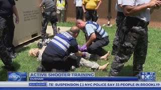 Active shooter drill helps train first responders in Durham