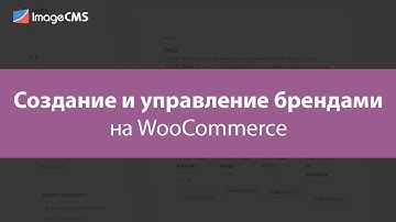 Создание и управление брендами на WooCommerce