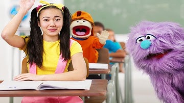 Balloon Exercise in Ellie Sparkles Science Class | Learning Experiments for Children