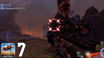 DINO HUNTER: DEADLY SHORE - Gameplay Walkthrough Part 7 [RIFLE SERIES]