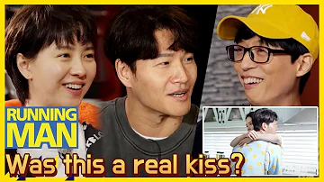 Did Song Ji Hyo & Kim Jong Kook kiss for real?? l Running Man Ep 593 [ENG SUB]