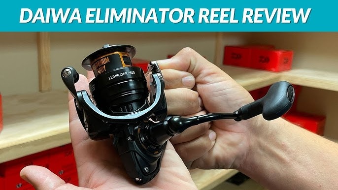 This Fishing Reel Doesn't SUCK!!! (DAIWA Spinning Reel Review ~ Eliminator  + BG) 