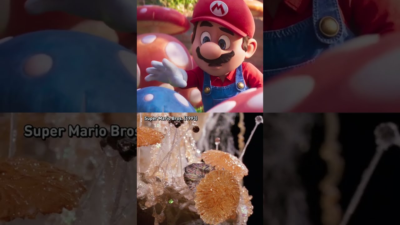 Super Mario Movie 2023 Vs. Super Mario Bros. Movie 1993 [Comparison] (HD) 