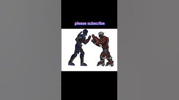 Optimus Prime VS Leadfoot FIGHT Transformers Bayverse animation test 💥