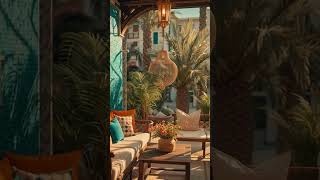 Mediterranean outdoor terrace #beautifulview #mediterranean #relaxing #viral #reels
