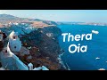 Walking tour || last Day in Santorini || explore Thera to Oia ||