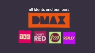 All Idents And Bumpers From Dmax, Tlc ,Quest Red, Food Network And Really