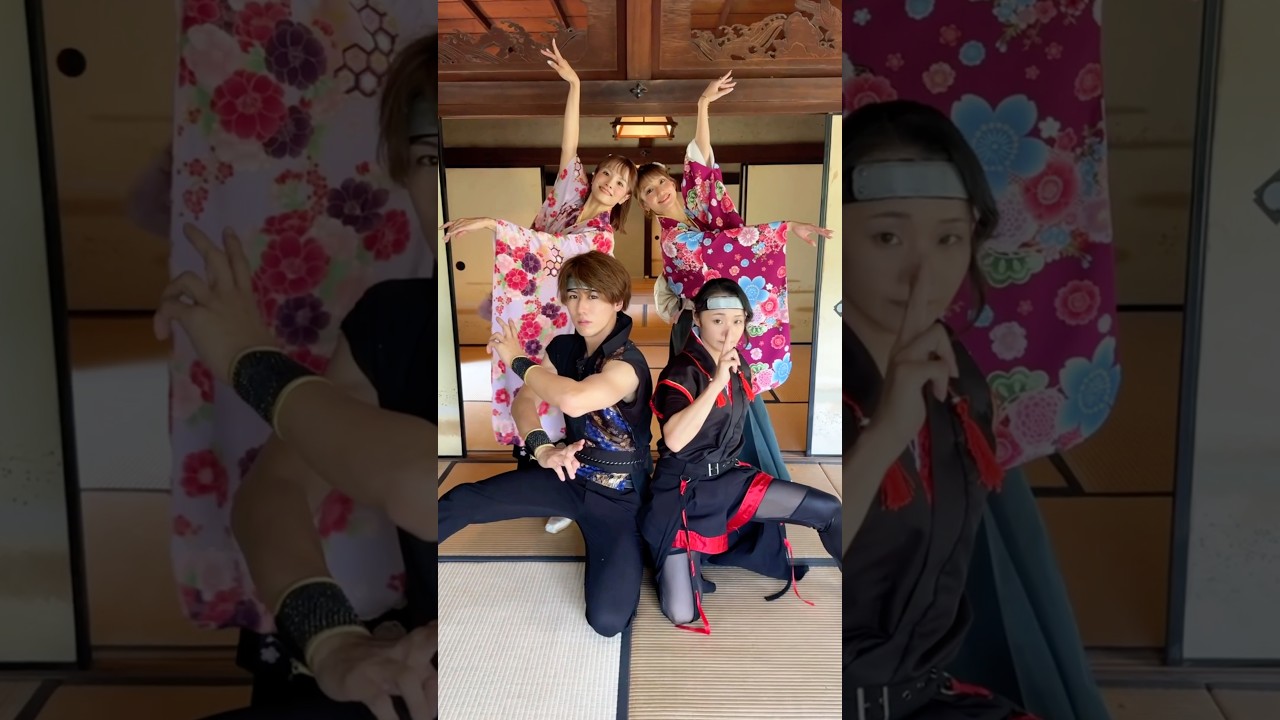 POiNTと桜雲によるコラボイベントがついに大阪で実現!🩰🥷✨チケット発売中🎟️!!詳細は投稿からチェックしてね😍☝️@a@aunacrobatバレエ #アクロバット #大阪