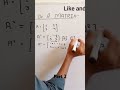 Matrix Operations: Computing A² for 2x2 Matrix | Quick Tutorial#mathtutorial #tips #mathtutorial