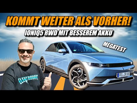 Youtube Fast so effizient wie ein Tesla MY! Ioniq5 RWD mit neuem 77 kWh Akku im Megatest. video Hyundai
