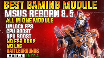 Best Magisk Gaming Module | Msus Reborn | Pubg lag fix | Best module for PUBG And BGMI