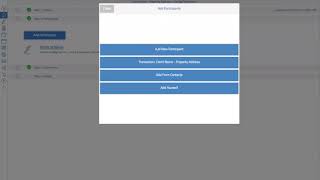 Sending a Listing for Signing in Authentisign