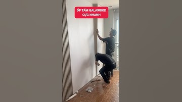 Thi công tấm ốp tường giá rẻ cải tạo tường căn hộ chung cư