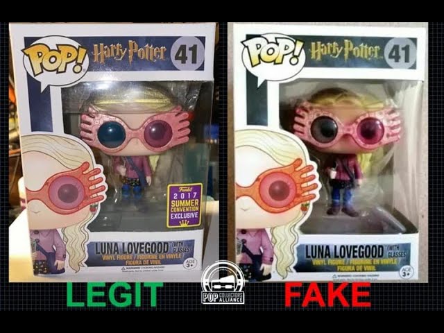 Funko Pop Legit Guide Vs Fake": LUNA #41 SDCC – HARRY POTTER - YouTube