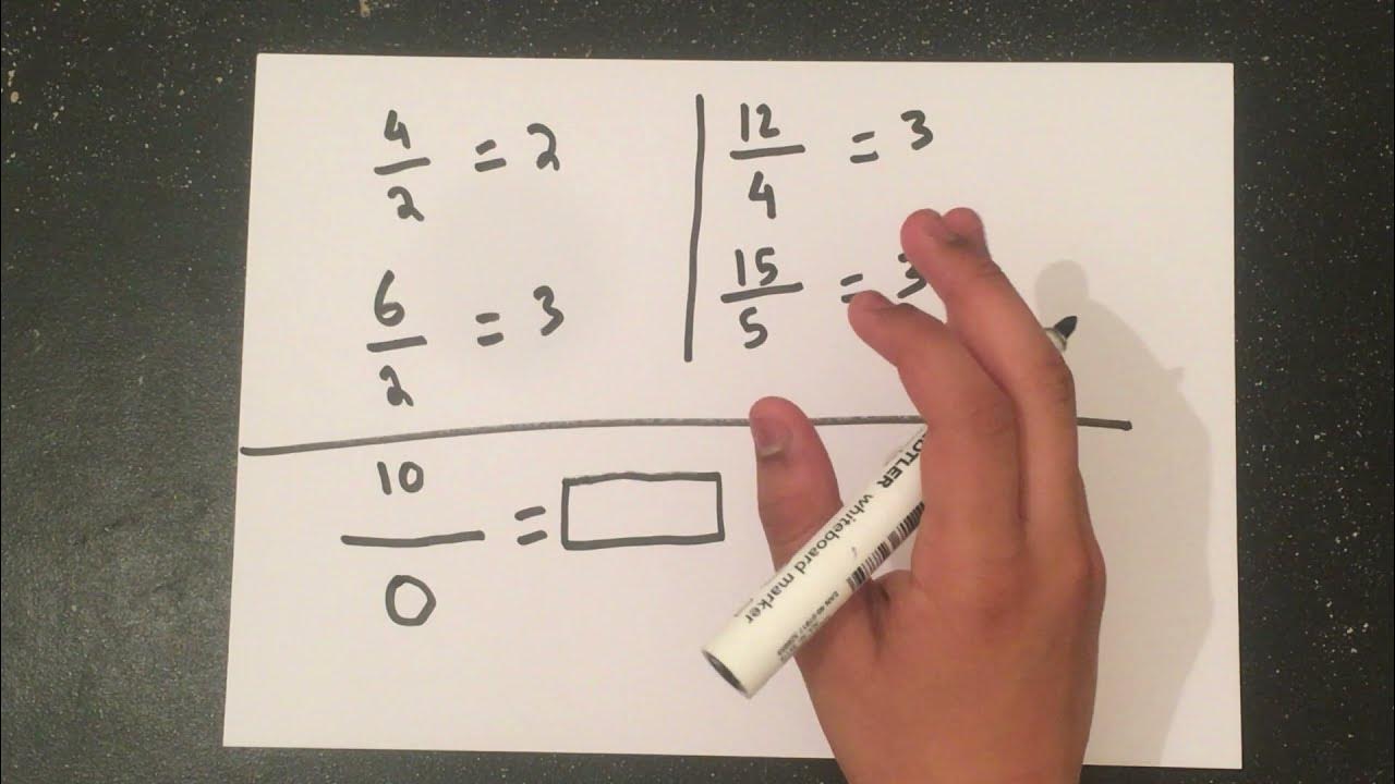 What can't you divide by zero? EduChamp YouTube