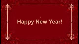 Who Needs Fireworks? Happy New Year!