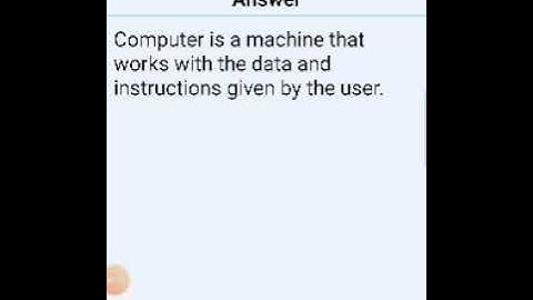 Class 3 computer chapter 1 Introduction to Computer