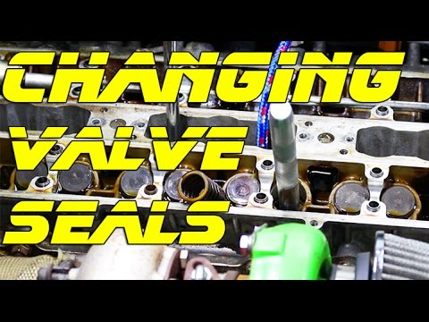 Replace valve stem seals honda b16