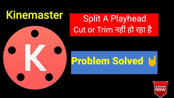 Split at Playhead not working kinemaster problem fixed!Split at Playhead Option not working #kaushal
