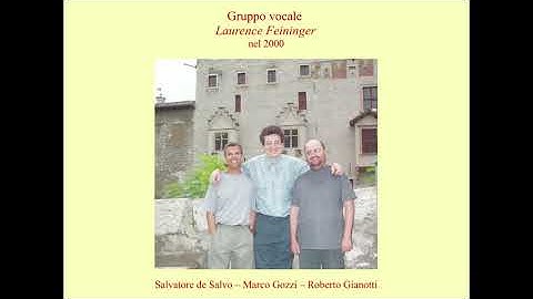 Gruppo Vocale Laurence Feininger - Jubilate Deo