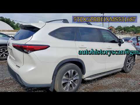 5TDGZRBHXMS531687 Toyota Highlander 2021