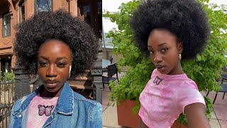 The best synthetic Afro wig | itslewababy