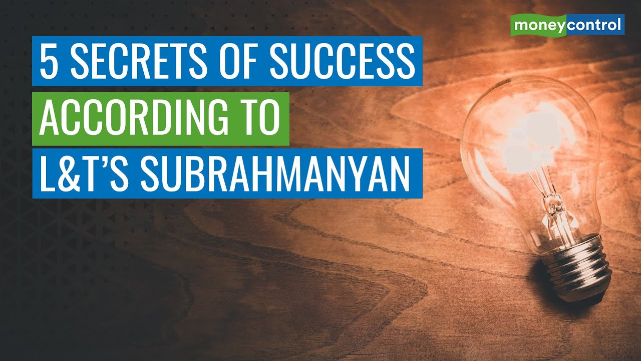L&T’s Subrahmanyan Shares His Secrets On Running A Successful Business