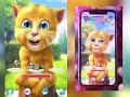 My talking ginger eating | iOS android funny video game play 🌶️🍎🍉🍒🥝🍇🌽