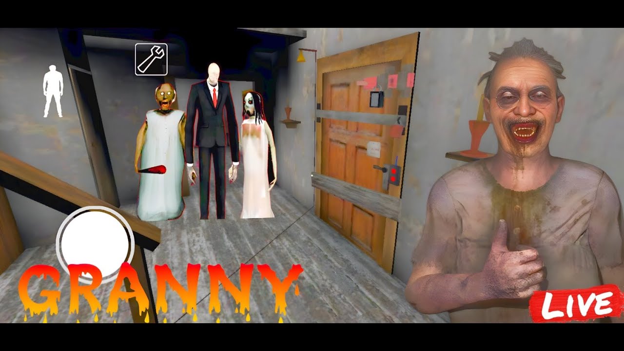 Granny Live! Intense 🔥Escape Room Gameplay || Granny Jumpscares! ||granny legacy #granny #live